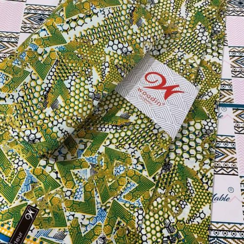 Pagne Woodin Or (Métallique) 6 Yards
