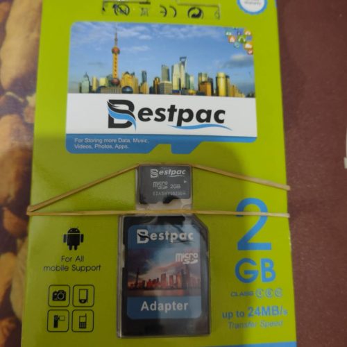 Carte mémoire Bestpac 2 GB