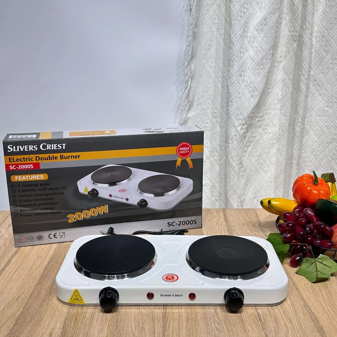 Cuisinière électrique à 2 feux