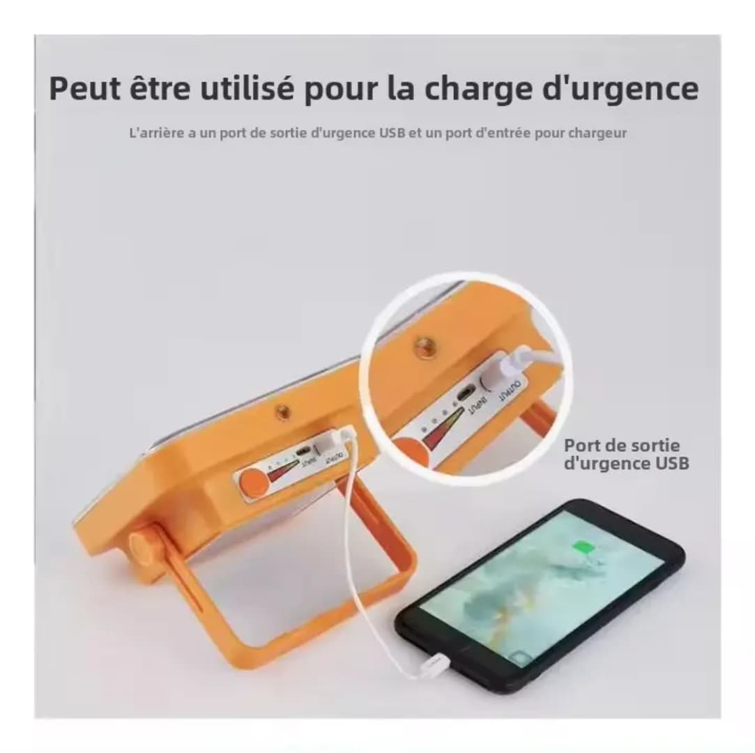 Lampadaire solaire rechargeable – Image 3