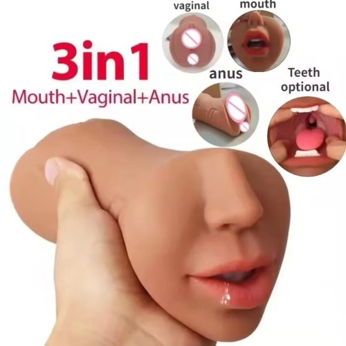 Vaginette masturbateur automatique rechargeable 3 en 1 pour Homme