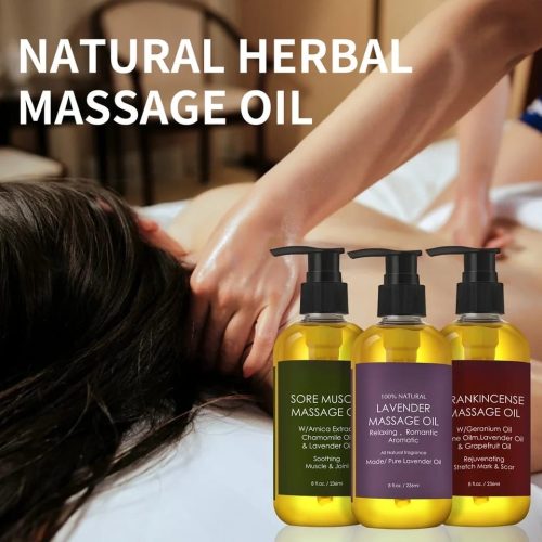 Huile de massage