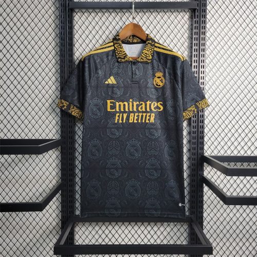 Maillot Real Madrid Third « Royal Charcoal » – Saison 2024/2025 (Édition Spéciale Premium)