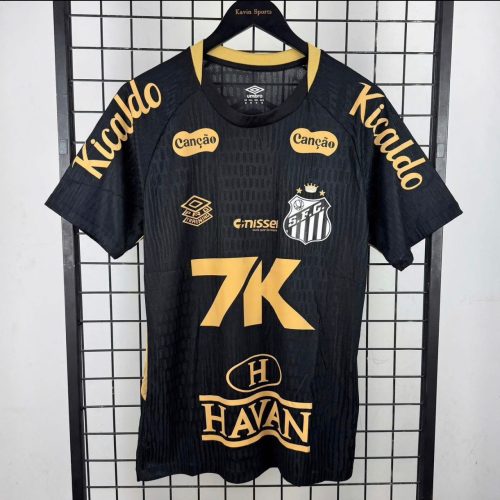 Maillot Santos FC Training « Black & Gold » – Saison 2024/2025